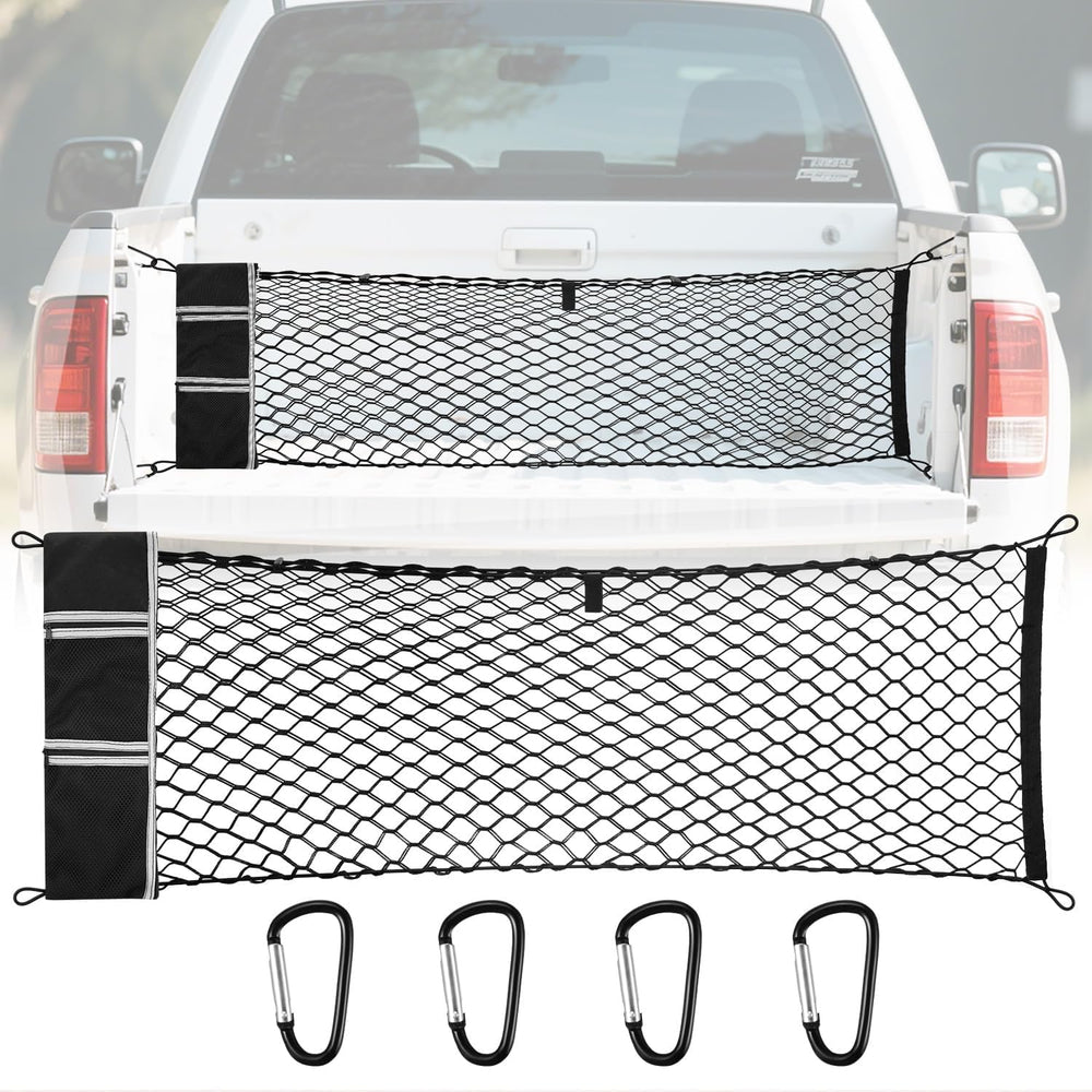 TAUYANG cargo net roll-into-side-bag design for compact storage
