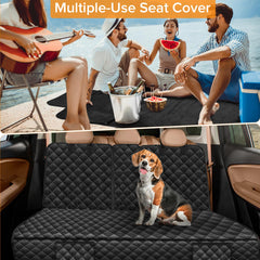 TAUYANG easy-clean, machine-washable dog car seat cover for busy owners