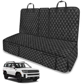 TAUYANG backseat-fit dog cover for Hyundai Santa Fe protects upholstery from pets and dirt