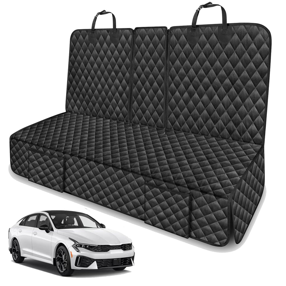 TAUYANG dog seat cover for Kia Soul back seat with secure fit