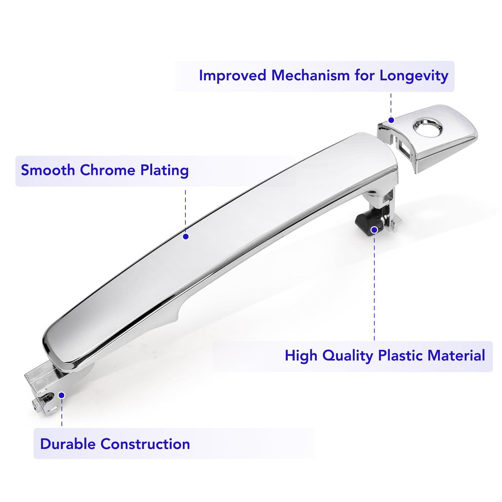 TAYATUO door handle for Infiniti FX35 left front provides easy replacement and reliable operation