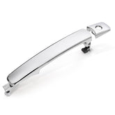 TAYATUO exterior door handle for Nissan Rogue left front with chrome finish and OEM-like fit