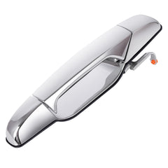 TAYATUO exterior chrome front-right door handle shows OEM-like fit and chrome finish for GM vehicles.