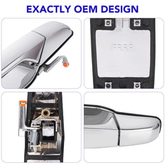 TAYATUO GMC Sierra front-right door handle replacement for reliable function.