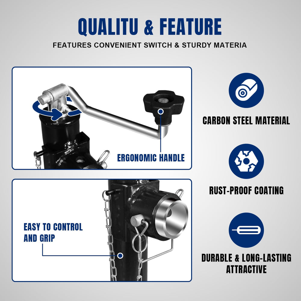 TCE ATR39003U wind handle enabling fast, smooth cranking