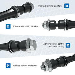 TCHENPART K700432 front stabilizer end link for Tahoe reduces noise and vibration