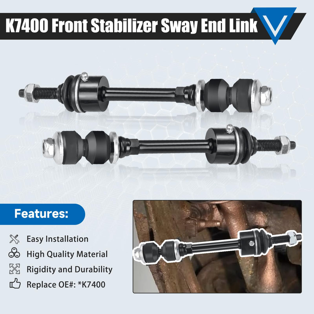 TCHENPART K7400 sway bar link hardware pack for easy replacement