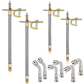 tchrules dual valve extension 118-inch in use for easy car tire inflation