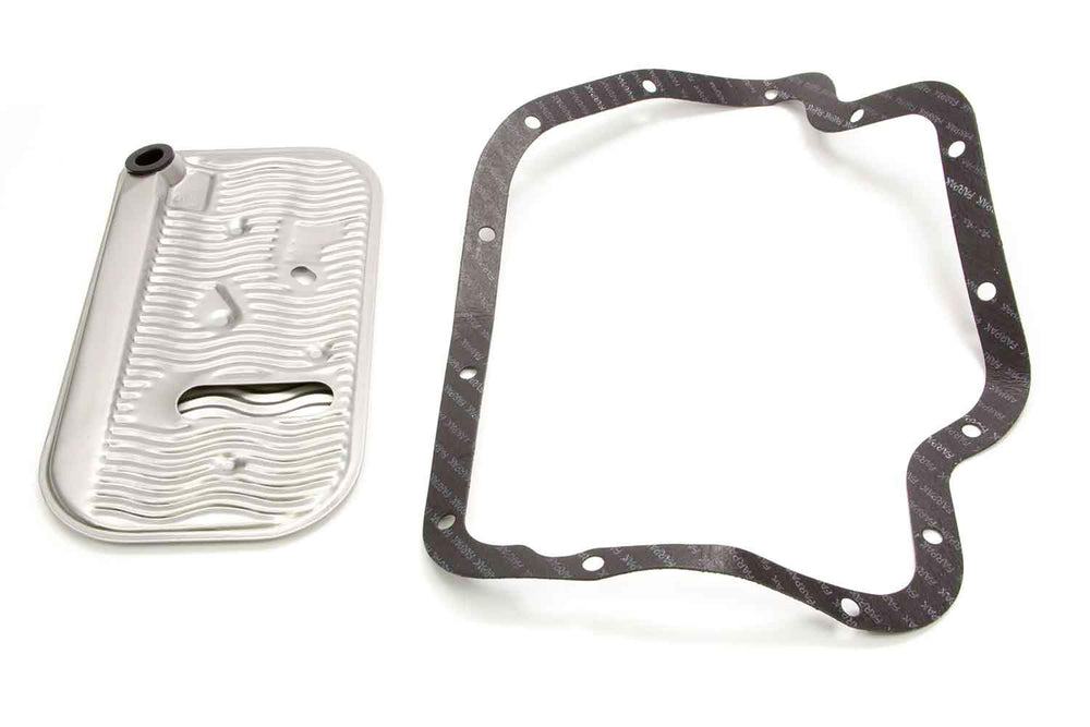 TCI TH400 racing filter improves fluid flow and filtration for TH400 transmissions.