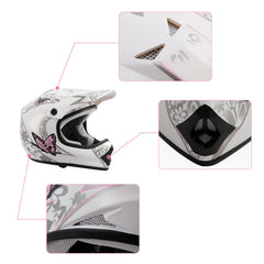 TCMT four-in-one riding kit image showcases complete youth gear set.