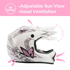 Removable, washable liner keeps the TCMT helmet fresh after muddy rides.