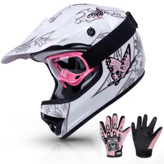 TCMT youth helmet front view showing DOT protection for dirt trails.