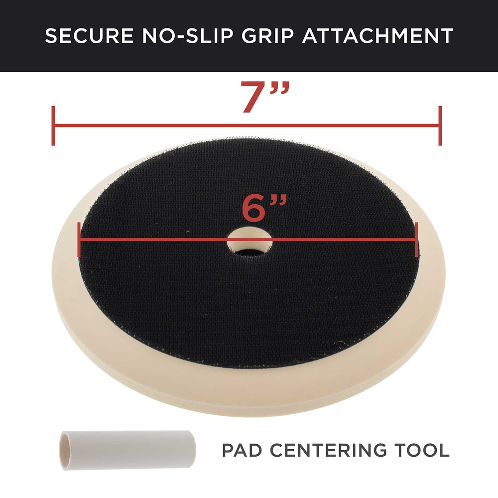 TCP Global foam-core center backing plate balanced for even pressure