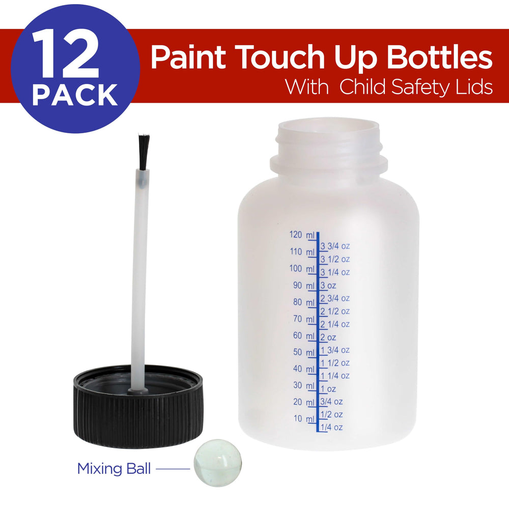 TCP Global mixing ball inside each bottle keeps paint blended for smooth application.