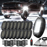 TDE Explorer.Lighting 16-pod rock lights undercarriage illuminate the truck for off-road visibility.