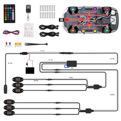 TDE Explorer.Lighting inline fuse and power switch protect battery and extend LED life.
