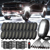 TDE Explorer.Lighting rock light pod illuminating undercarriage for clearer night visibility