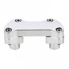 TDZ MOTO 1in handlebar riser chrome adds 2in rise for a more comfortable riding position
