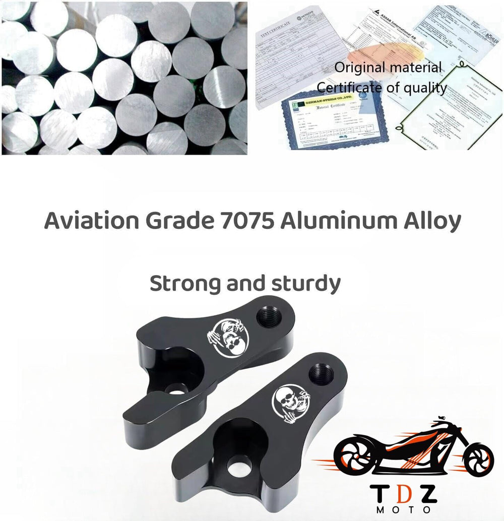 TDZ MOTO compatibility range image highlights fit for 2002-2025 models.
