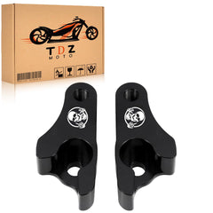 TDZ MOTO lowering links installed on Harley Touring improve rear ride height.