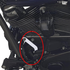 TDZ MOTO shifter lever assembly in packaging for Harley compatibility