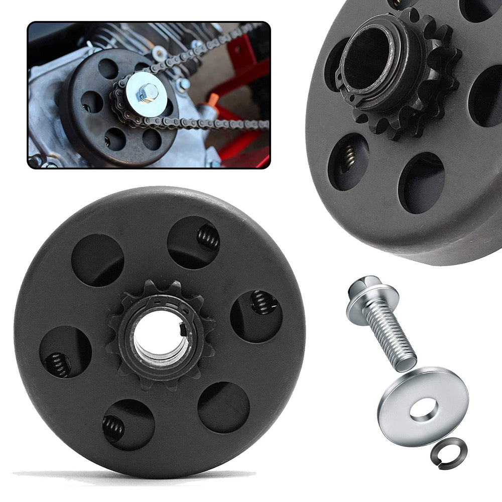 TEANTECH clutch aligned with Honda GX engines for smooth power transfer.