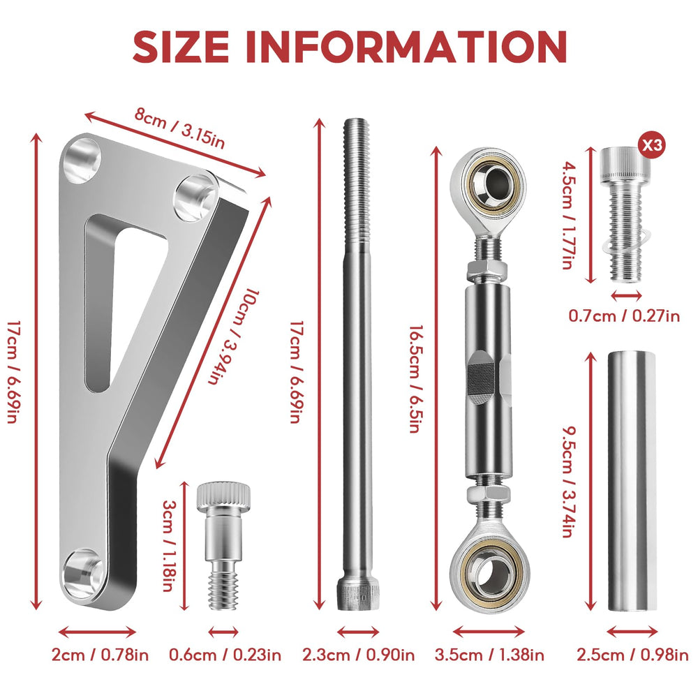 TEANTECH polished chrome finish adds premium look while resisting corrosion.