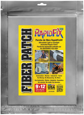 Tear Mender RapidFix UV Fiber Patch application close-up showing a strong bond