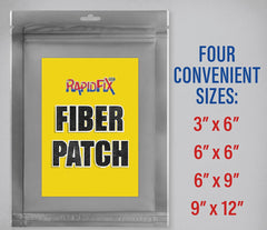 Tear Mender RapidFix UV Fiber Patch curing in sunlight for fast repair