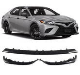 Tebayla center front bumper lower grille trim enhances Camry's bold front end.