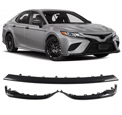 Tebayla center front bumper lower grille trim enhances Camry's bold front end.