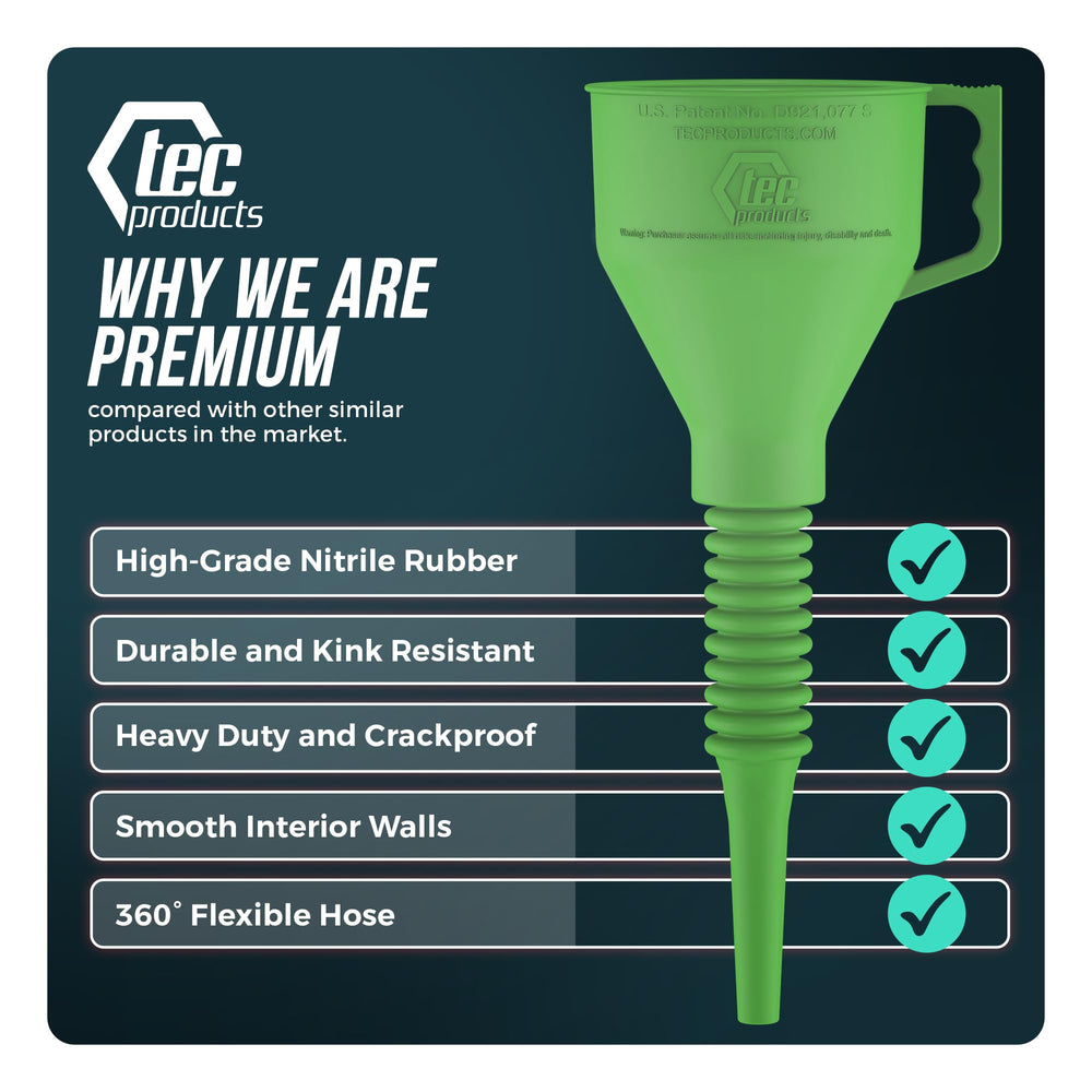 TEC Products FlexAll 16-inch length enables reach into tight engine bays.