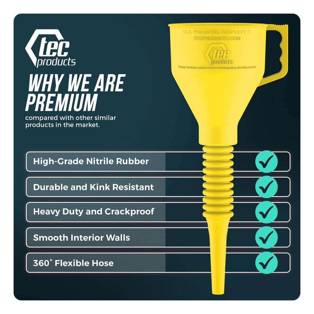 TEC Products FlexAll nitrile rubber closeup highlights durable, flexible construction.