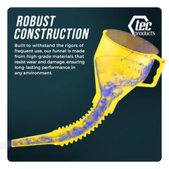 TEC Products FlexAll shown with clear interior to minimize debris during pours.