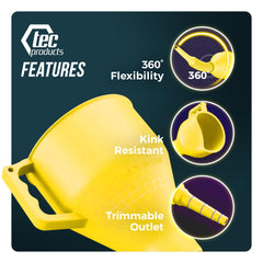 TEC Products FlexAll in garage setting for versatile fluid compatibility.