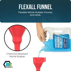 TEC Products FlexAll long hose extension helps reach hard-to-access fluid ports.