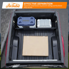All-weather guard design maintains stability of cargo in varied driving conditions.