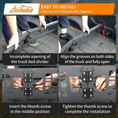 Weather-resistant coating protects the divider from rust and scratches in all conditions.