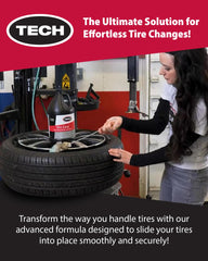 TECH Rim Ease Lube 1-gallon container ready for shop use.