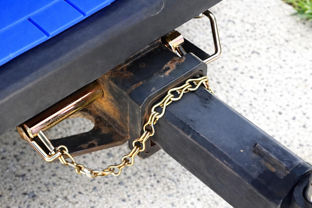 Tech Team heavy-duty steel construction ensures durability for demanding hitch applications.