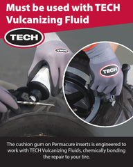 Nylon-reinforced Permacure II design simplifies plug installation.