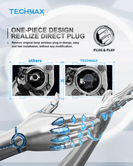 TechMax H11 compatible with 99% of vehicle systems, with decoder if needed