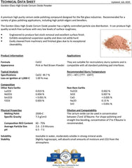 TechnologyLK cerium oxide with felt polishing wheel for mirrors and headlights restoration