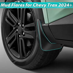 TECHPICCO mud flap rear-left reduces debris on gravel driving
