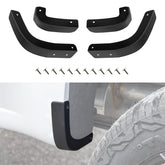 TECHPICCO mud flap delete front view on Silverado 2019-2026 enhances exterior styling
