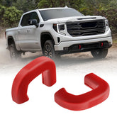 TechPicco front tow hook cover for GMC Sierra 1500 protects hooks from debris