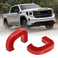 TechPicco front tow hook cover for GMC Sierra 1500 protects hooks from debris