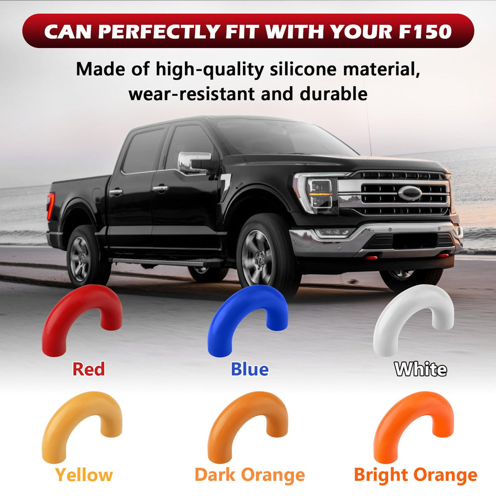 TECHPICCO Bronco Outer Banks tow hook cover, front view, weather-resistant and cohesive appearance.