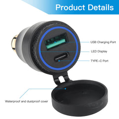 Tecreddy IP66 dustproof cover protects the circuit during rides.