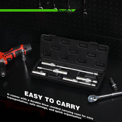 Magnetic core helps hold the spark plug during installation